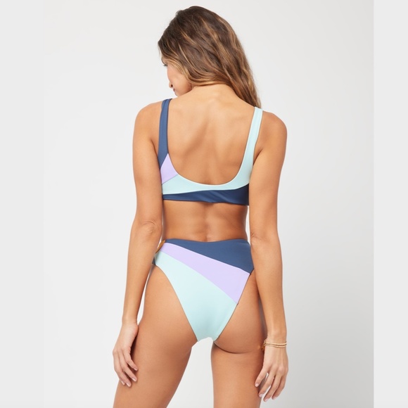 Set of 2!! L*Space Luca Sunburst Bikini Top and Bottom!! 🌺 - Picture 3 of 7